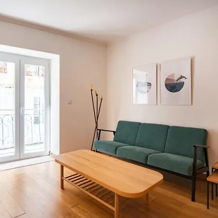 With A Cozy Private Terrace Specially At Night Lisbon